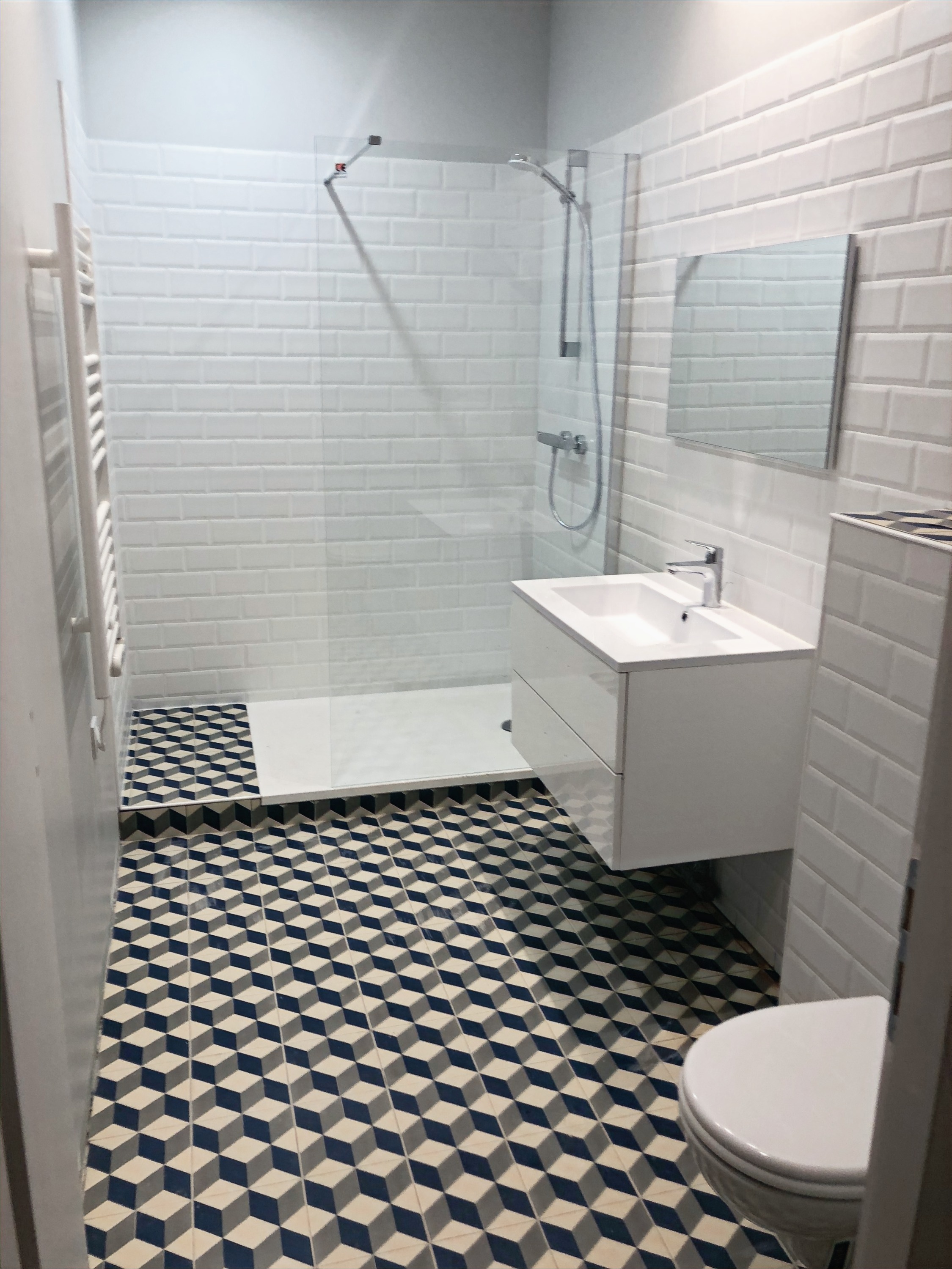 Salle de bain rénovée